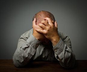 Sad man