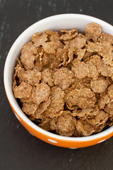 flakes in bowl