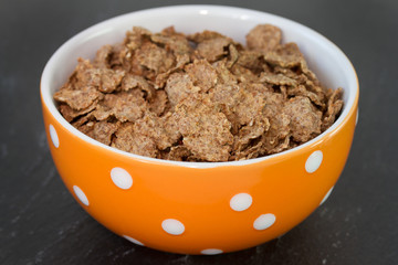 flakes in bowl