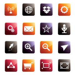 social media icons