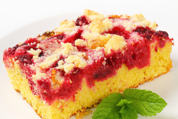 Raspberry cake