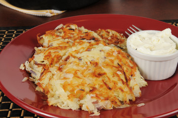 Potato latkes