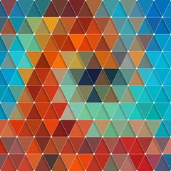 Foto op Plexiglas Zigzag Driehoeken Achtergrond