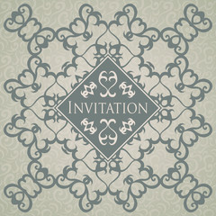 Vintage seamless background. Vintage pattern