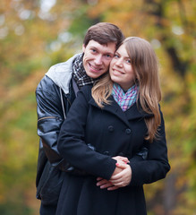 couple at outdoor in the park