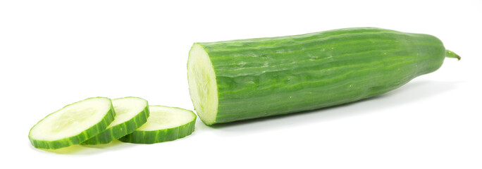 Isolated Cucumber