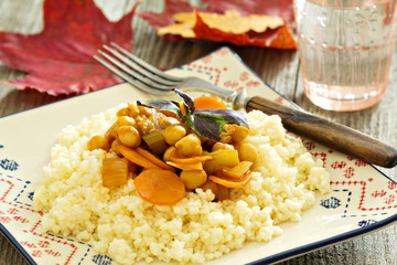 Couscous with vegetables