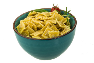 Ravioli with herbs
