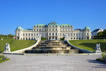 Fototapeta premium Schloss Belvedere - Wien