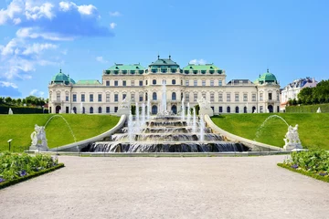 Deurstickers Schloss Belvedere - Wien © kameraauge