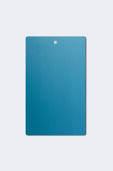 Blue Paper Hang Tag