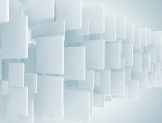 Square blank 3d background