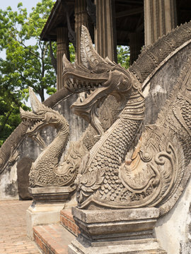 Pagoda Wat Phra Keo in Vientiane, Laos