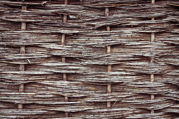 Reed fence