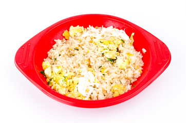 Fried rice crab