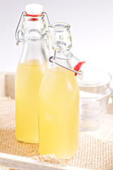 Homemade ginger ale