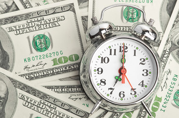 Time - money. Business concept