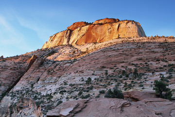 Zion national park rocky mountain