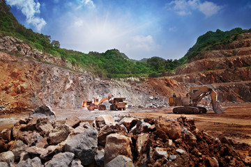 dump trucks