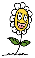 Happy flower