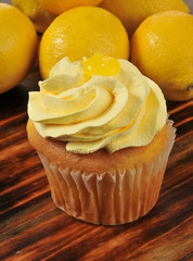 Lemon cupcake