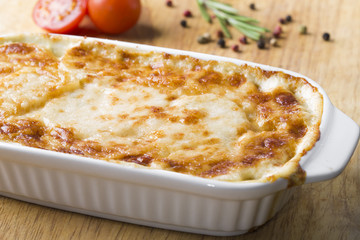 potato casserole with cheese - 57168879