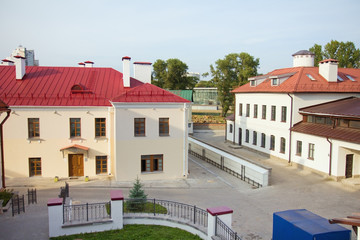 Fototapeta na wymiar Stary Rynek w Mińsku na Białorusi