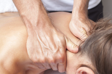 Nackenmassage
