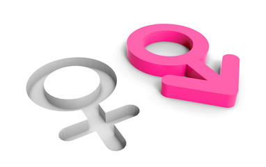 male female gender symbols