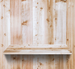 Wood shelf