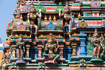 Fototapeta premium Hindu Temple in Bangkok, Thailand.