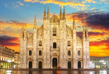 Acrylic prints Milan Milan - Duomo