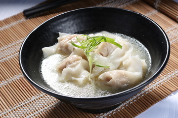 dumpling in soup