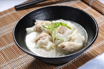 dumpling in soup