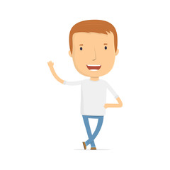 in various poses for use in advertising, presentations, etc.