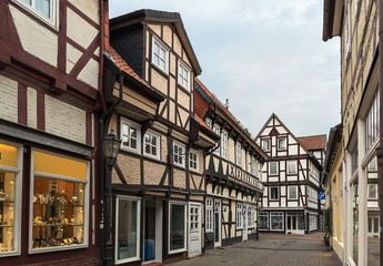 Obraz premium Street in Celle, Germany