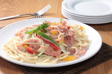 ham pasta