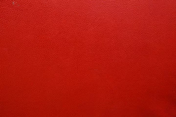 Deurstickers Red leather texture © banprik