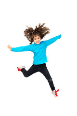 Jumping girl
