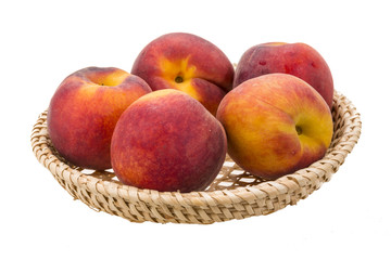 Bright ripe peaches