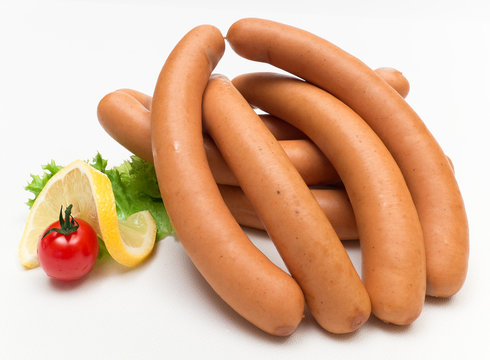 Bockwurst-Arrangement
