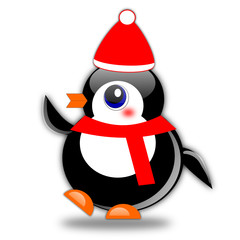 Christmas penguin