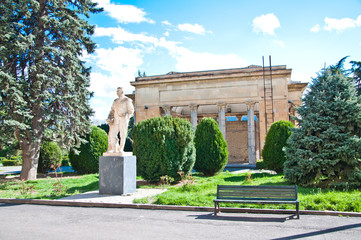 Stalin Museum and monument in Gori in Georgia