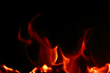 Fototapeta premium Fire flames