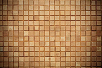 brown square tiles pattern