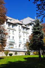 sinaia city old building