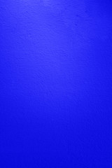 plaster wall blue
