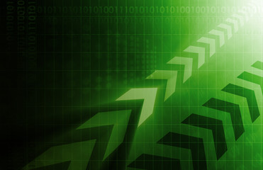 Obraz premium Business Arrow Graph