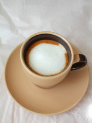 Coffee espresso macchiato