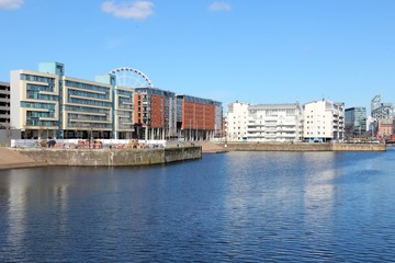 Liverpool, United Kingdom - Wapping Dock